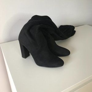 Steve Madden Emotions Black Boots